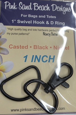 Karabin krok m/D-ring