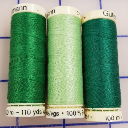 Gutermann 100m grønn