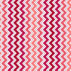 Rød/rosa sikk sakk striper