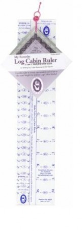 Marti Michell Log Cabin Ruler 1/2 og 1 inch